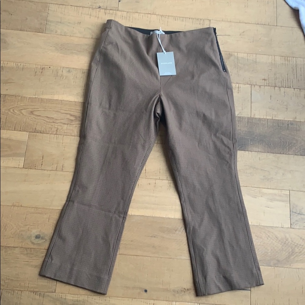 Stylish houndstooth work pants by Everlane 14